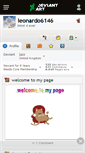 Mobile Screenshot of leonardo6146.deviantart.com