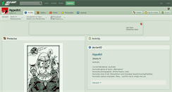 Desktop Screenshot of hypothx.deviantart.com