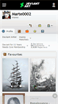 Mobile Screenshot of marte0002.deviantart.com