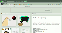 Desktop Screenshot of dranocia.deviantart.com