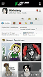 Mobile Screenshot of nixteresy.deviantart.com