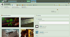 Desktop Screenshot of c21h23no5.deviantart.com