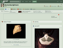 Tablet Screenshot of dischordiasnightmare.deviantart.com