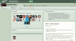 Desktop Screenshot of britishdeviants.deviantart.com
