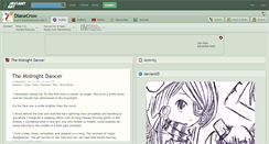 Desktop Screenshot of dianecrow.deviantart.com