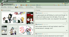 Desktop Screenshot of geek96boolean10.deviantart.com