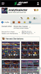 Mobile Screenshot of analyticalactor.deviantart.com