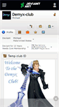 Mobile Screenshot of demyx-club.deviantart.com