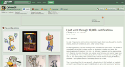 Desktop Screenshot of cellularsp.deviantart.com