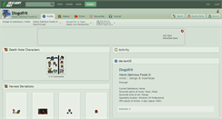 Desktop Screenshot of diogoifrit.deviantart.com