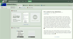 Desktop Screenshot of inflationwriters.deviantart.com