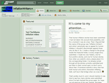 Tablet Screenshot of inflationwriters.deviantart.com