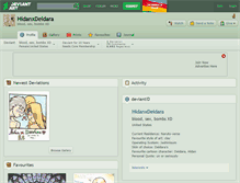 Tablet Screenshot of hidanxdeidara.deviantart.com