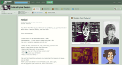 Desktop Screenshot of i-ate-all-your-bees.deviantart.com