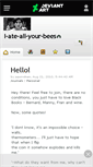 Mobile Screenshot of i-ate-all-your-bees.deviantart.com