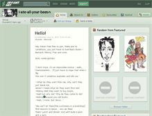 Tablet Screenshot of i-ate-all-your-bees.deviantart.com