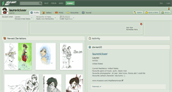 Desktop Screenshot of laurenicloser.deviantart.com