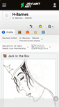Mobile Screenshot of h-barnes.deviantart.com