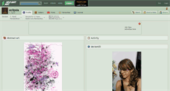 Desktop Screenshot of eclipsia.deviantart.com