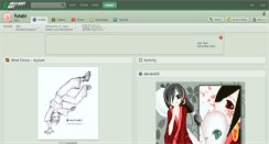 Desktop Screenshot of futabi.deviantart.com