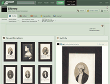 Tablet Screenshot of eirivero.deviantart.com