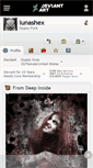 Mobile Screenshot of lunashex.deviantart.com