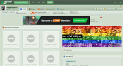 Desktop Screenshot of eagledyami.deviantart.com