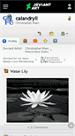 Mobile Screenshot of calandryll.deviantart.com