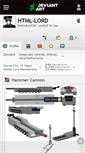 Mobile Screenshot of html-lord.deviantart.com
