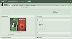 Desktop Screenshot of din-z.deviantart.com