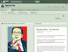 Tablet Screenshot of biggstankdogg.deviantart.com