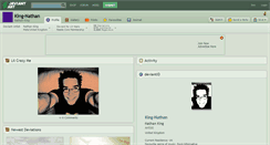Desktop Screenshot of king-nathan.deviantart.com