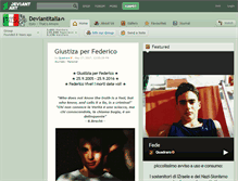 Tablet Screenshot of deviantitalia.deviantart.com