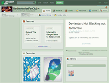 Tablet Screenshot of barbiemoviesfanclub.deviantart.com