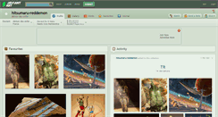 Desktop Screenshot of hitsumaru-reddemon.deviantart.com