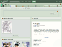 Tablet Screenshot of diva-d.deviantart.com