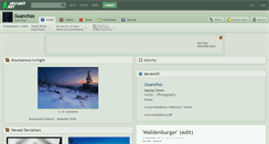 Desktop Screenshot of guanchos.deviantart.com