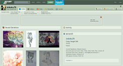Desktop Screenshot of ankoku78.deviantart.com