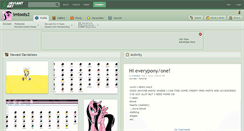 Desktop Screenshot of imtoots2.deviantart.com