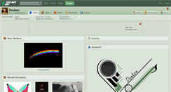Desktop Screenshot of denken.deviantart.com