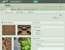 Tablet Screenshot of lspades.deviantart.com