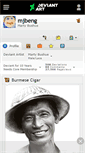 Mobile Screenshot of mjbeng.deviantart.com