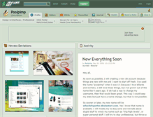 Tablet Screenshot of poolpimp.deviantart.com