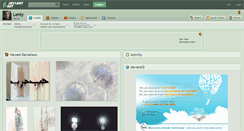 Desktop Screenshot of lenly.deviantart.com