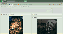 Desktop Screenshot of nineself.deviantart.com
