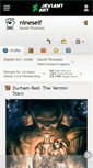 Mobile Screenshot of nineself.deviantart.com