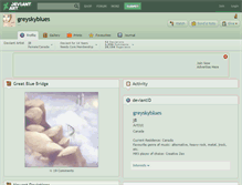 Tablet Screenshot of greyskyblues.deviantart.com