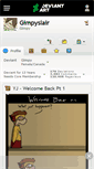 Mobile Screenshot of gimpyslair.deviantart.com