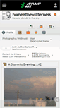 Mobile Screenshot of homeisthewilderness.deviantart.com