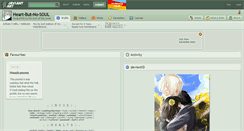 Desktop Screenshot of heart-but-no-soul.deviantart.com